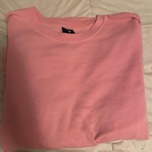 Size M pink Nike crew neck